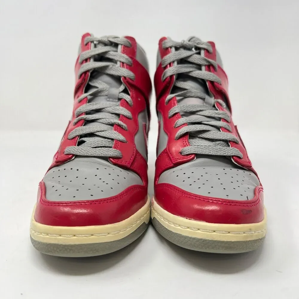 Nike Dunk Sky High Medium Grey Fuchsia 528899-001 2012 Size 9 Hidden Wedge